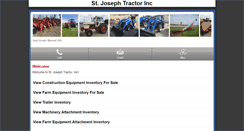 Desktop Screenshot of m.stjoetractor.com
